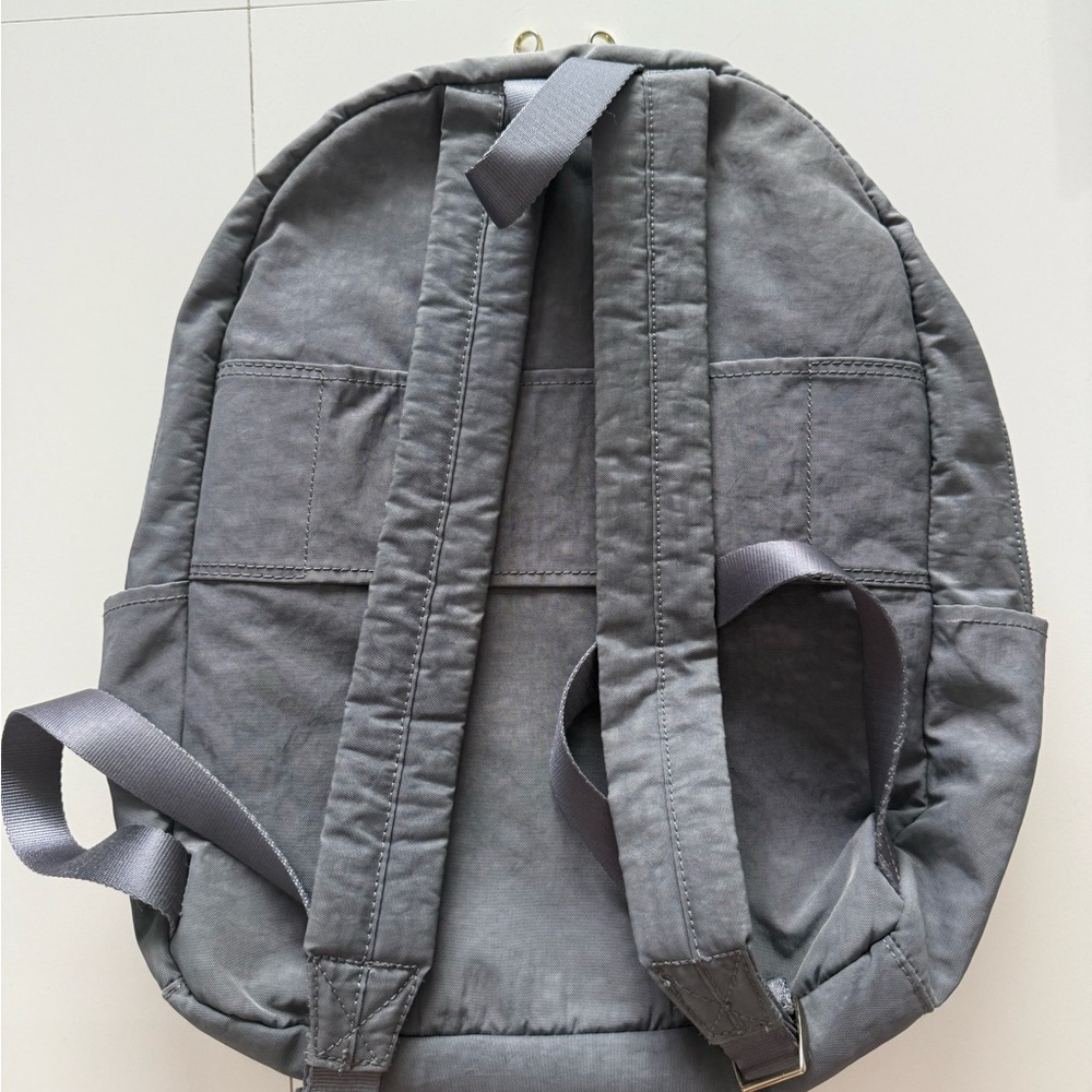 Kipling Charcoal Backpack with Gold Accents - Picture 2 of 2